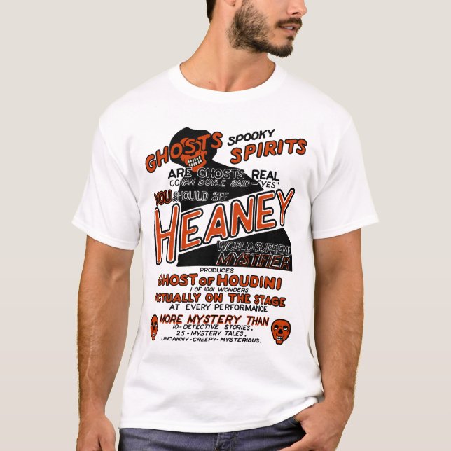 1920s Ghosts and Spooky Spirits T-Shirt (Front)
