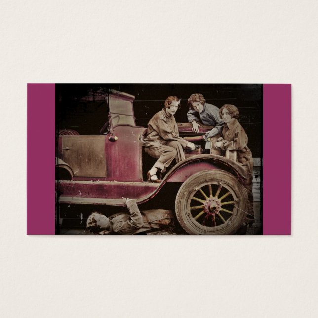 1920's Girl Auto Mechanics (Front)