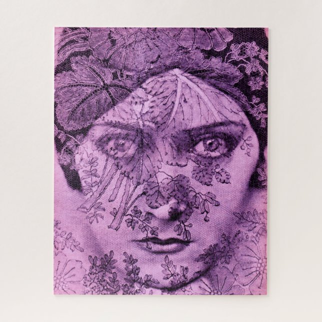 1920s Gloria Swanson Jigsaw Puzzle (Vertical)