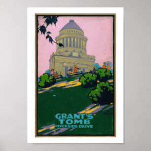 1920's Grant's Tomb Riverside Park Posterette Poster