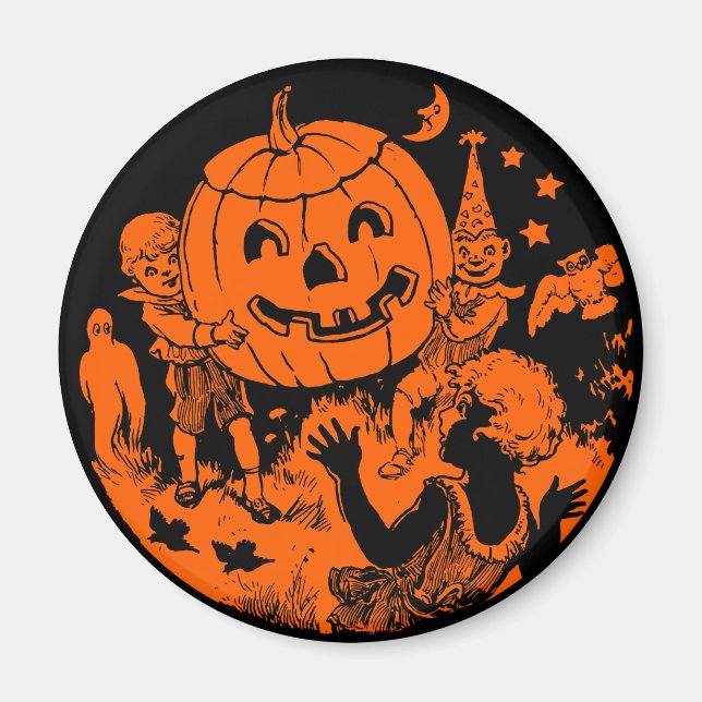 1920s Halloween Design - Magnet (Front)