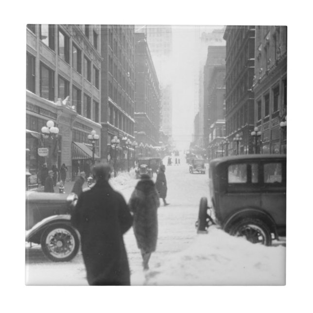 1920's Kansas City Ceramic Tile (Front)