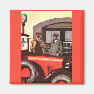 1920s Kelly Springfields tire ad - another one Magnet