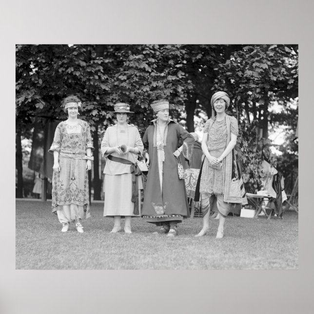 1920s Ladies Fashion Poster (Front)