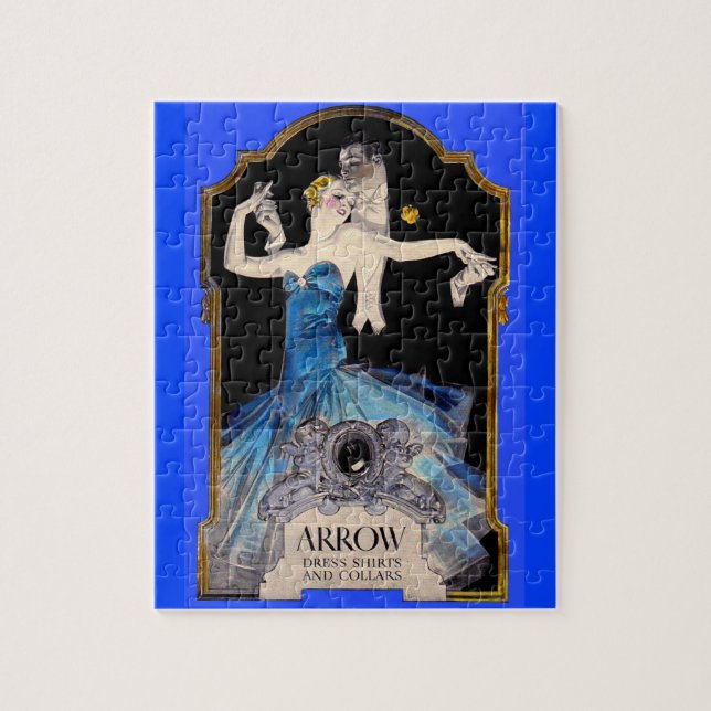 1920s Leyendecker Arrow shirt ad no. 1 Jigsaw Puzzle (Vertical)