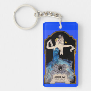 1920s Leyendecker Arrow shirt ad no. 1 Key Ring