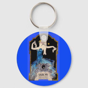 1920s Leyendecker Arrow shirt ad no. 1 Key Ring