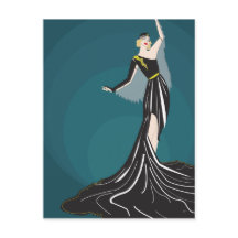 1920's Model Illustration