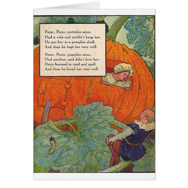 1920s Mother Goose - Peter Pumpkin Eater (Front)