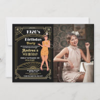 1920's Murder Mystery Birthday Dinner Party Photo