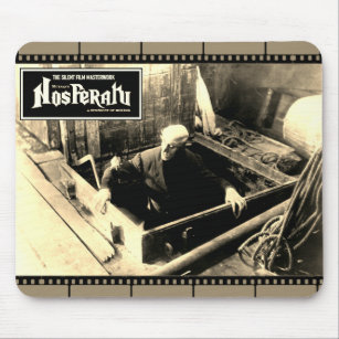 1920's Nosferatu Filmstrip Mousepad