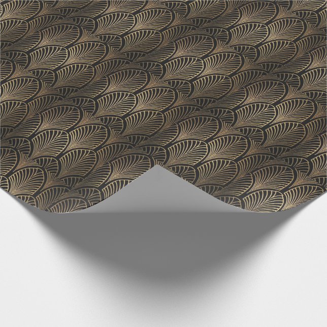 1920s Party Themed Wrapping Paper (Corner)