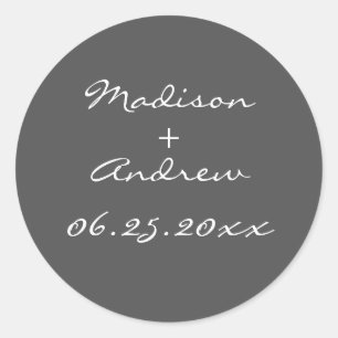 1920's Pearl Sticker - grey