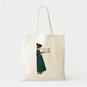 1920s Tea Girl Totebag Tote Bag