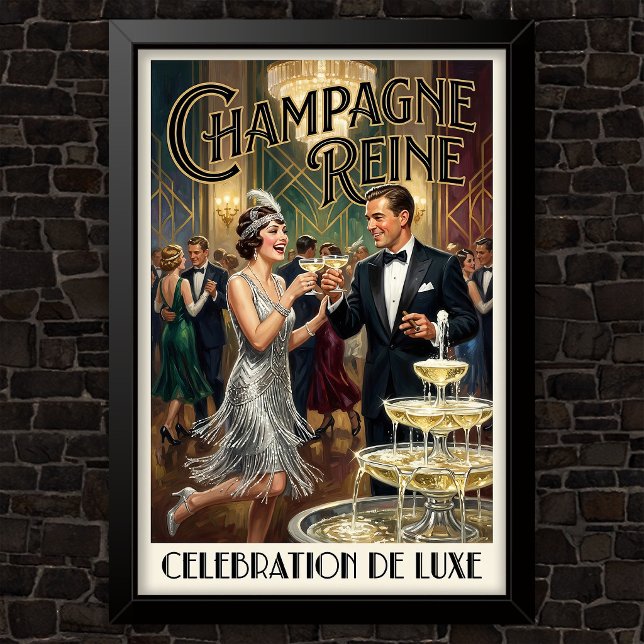 1920s Vintage Fashion Advertising Poster (Creator Uploaded)