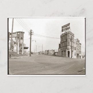 1920's vintage Street Photo Postcard