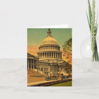 1920s Washington, DC Card