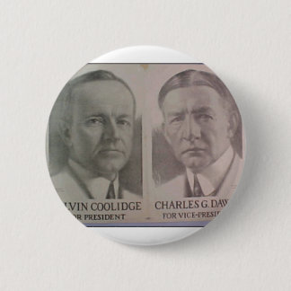 1922 Coolidge - Dawes 6 Cm Round Badge