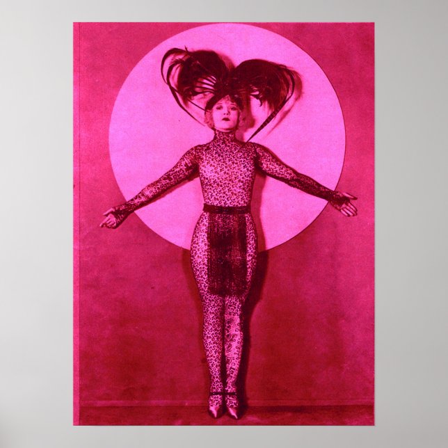 1922 oddball movie star get-up - pink poster (Front)