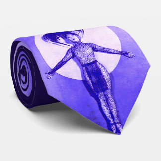 1922 oddball movie star get-up print - blue tie