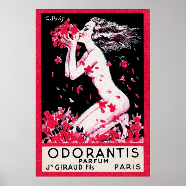 1922 Odorantis French perfume Poster (Front)
