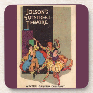 1923 Al Jolson’s Theatre playbill cover Coaster