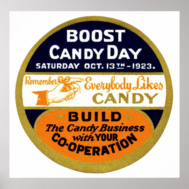 1923 Candy Day Poster (Front)