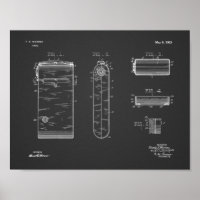 1923 Compact Camera Patent Art Drawing Print