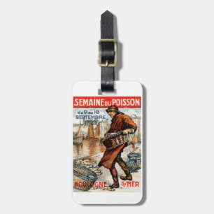 1923 Seafood Festival Luggage Tag