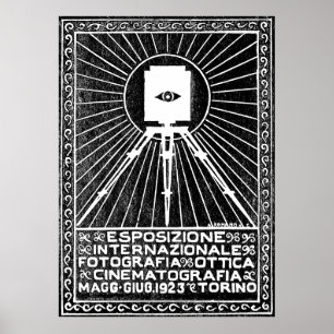 1923 Turin Photo Expo Poster