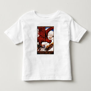 1924 Olympic Winter Games Poster Toddler T-Shirt