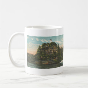 1925 & 1939 Starved Rock Postcards Illinois Coffee Mug