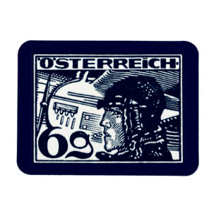 1925 Austrian Air Mail Magnet