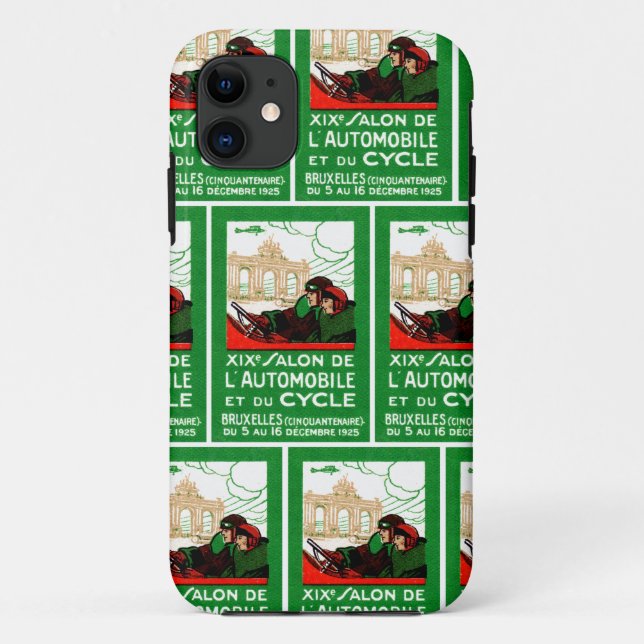 1925 Brussels Automotive Exposition Case-Mate iPhone Case (Back)