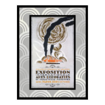 1925 Charles Loupot French Art Deco Exhibit