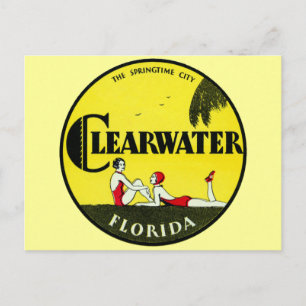 1925 Clearwater Florida Postcard