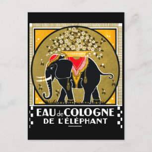 1925 Cologne De L'Elephant Postcard