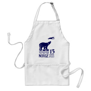 1925 Norwegian Polar Bear Standard Apron
