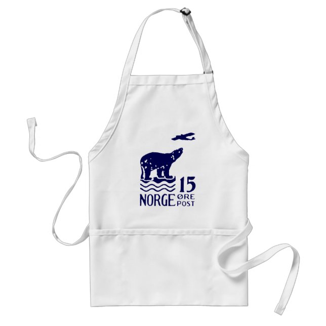 1925 Norwegian Polar Bear Standard Apron (Front)