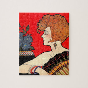 1925 woman jigsaw puzzle