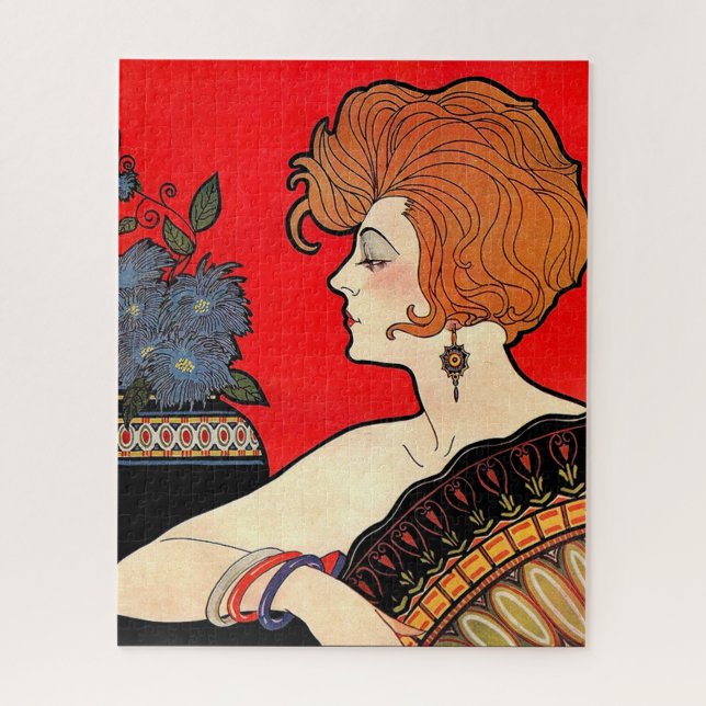 1925 woman jigsaw puzzle (Vertical)