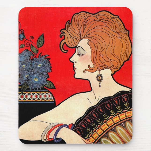 1925 woman mouse pad (Front)