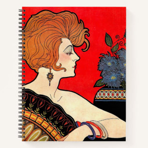 1925 woman notebook