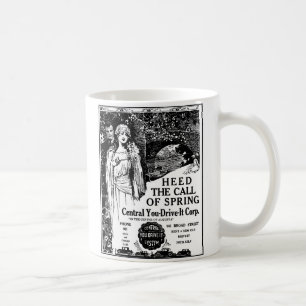 1926 Auto rental illustration Coffee Mug