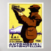 1926 Car Show Poster