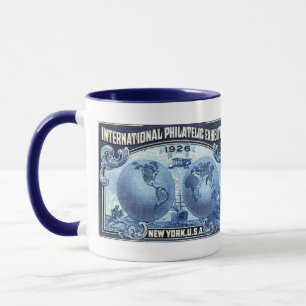 1926 International Philatelic Expo New York Mug