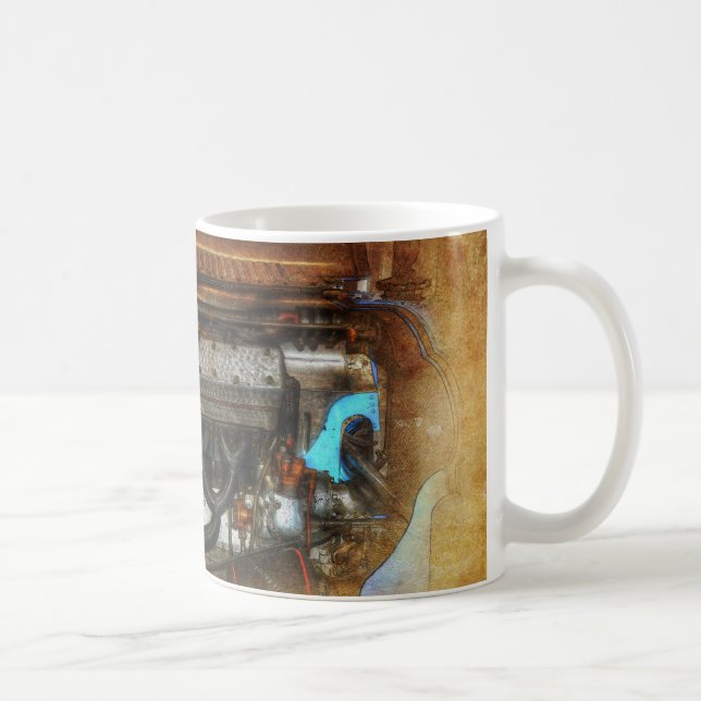 1926 Talbot Grand Prix Engine Coffee Mug (Right)