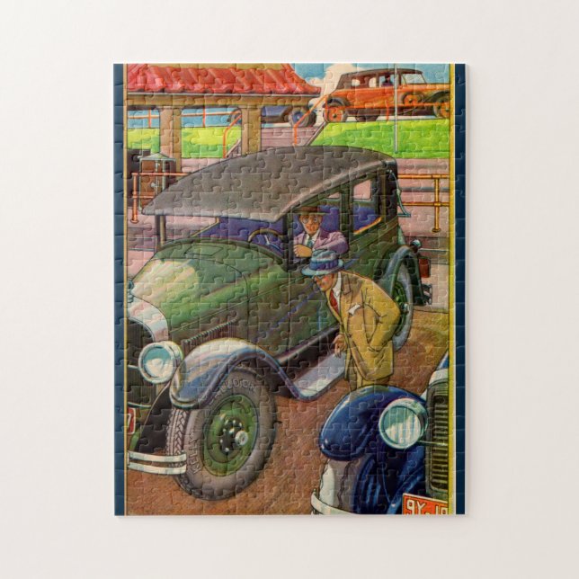 1927 Kelly-Springfield tire ad Jigsaw Puzzle (Vertical)