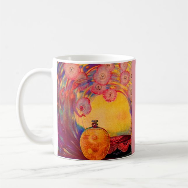 1927 Roger & Gallet perfume ad art Coffee Mug (Left)