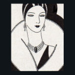 1928 art deco woman poster<br><div class="desc">Lovely,  isn't she? From a 1928 Ziegfeld Theatre program. (I'm also selling items graced with the cover image from that program. Search 'Ziegfeld' in my store.) Wanna see more old? Here's the Facebook page for my store: www.facebook.com And here's my blog: www.fullservicebohemian.blogspot.com</div>